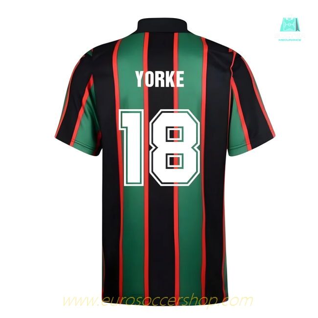 Score Draw Aston Villa 1994 Away Retro Shirt (Yorke 18)