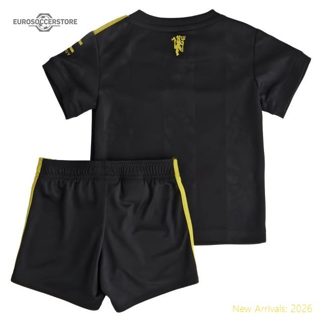 Premium 2025-2026 Manchester United Third Baby Kit - Premium Quality