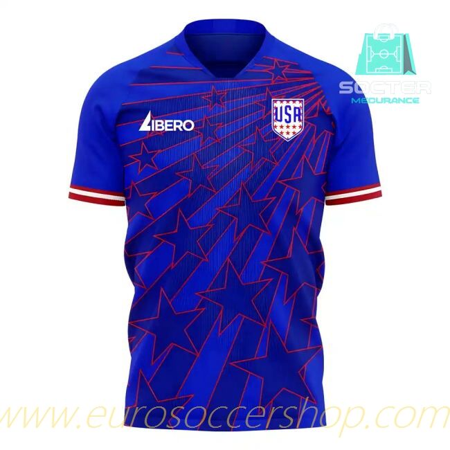 2025/26 Campaign FIFA Approved USA Away Football Shirt Libero Collection