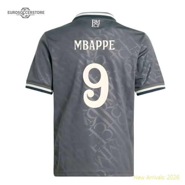 2024-2025 Real Madrid Change Jersey (kids) (mbappe 9) - Great Value