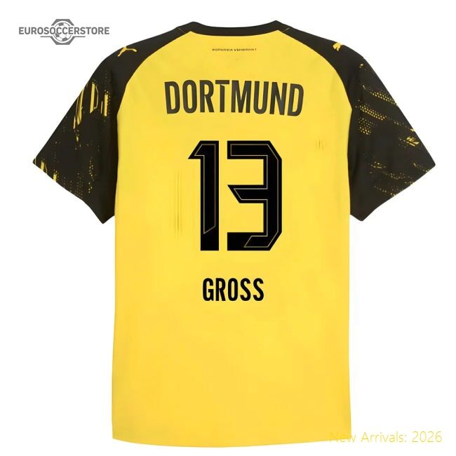 2025-2026 Borussia Dortmund Authentic Home Shirt (gross 13)