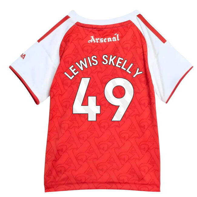2025-20 Arsenal Nike Home Football Jersey Lewis Skelly 49 L M S