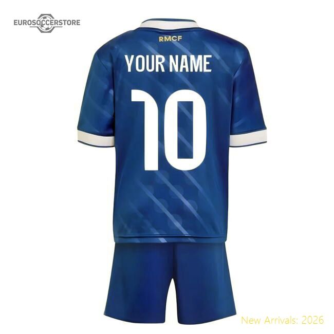 Exceptional 2025-2026 Real Madrid Third Youth Kit (your Name)