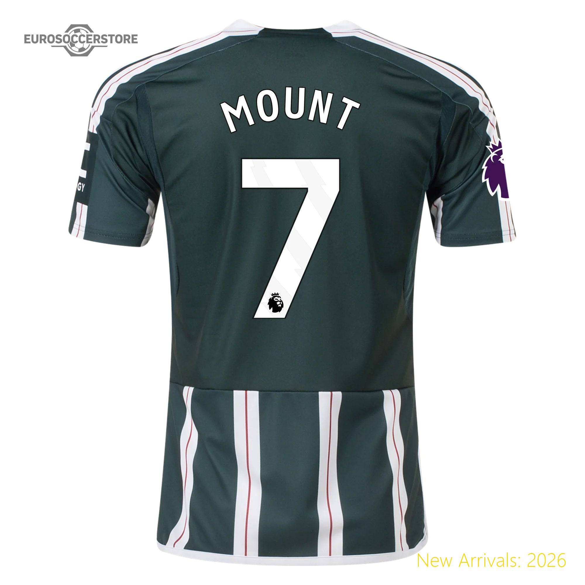 Modern Design Kids Official Mun Attacking Threat Away Jersey 2023