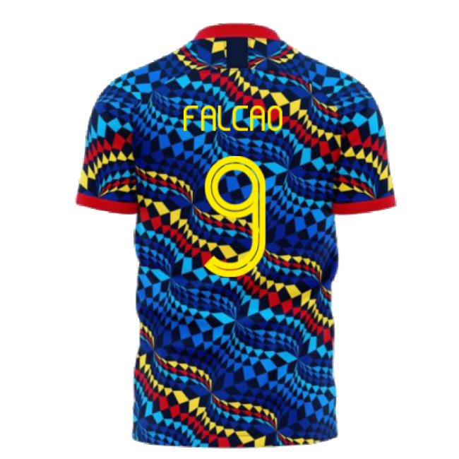 Colombia National Team Fashionable Concept Team Kit (FALCAO 9)