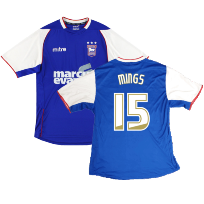 Ipswich Town 2013-14 Home Top ((Excellent) XXL) (Mings 15)