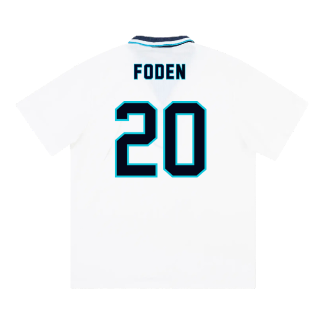 Foden 20 England National Team Rare Piece Home Collector Jersey