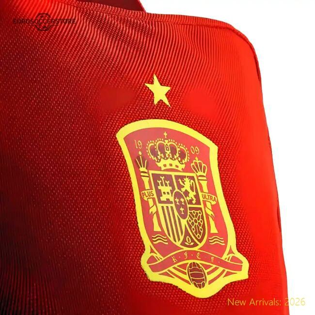 2019 Spain Home Jersey - Lionel Messi Signature Style Premium-Grade