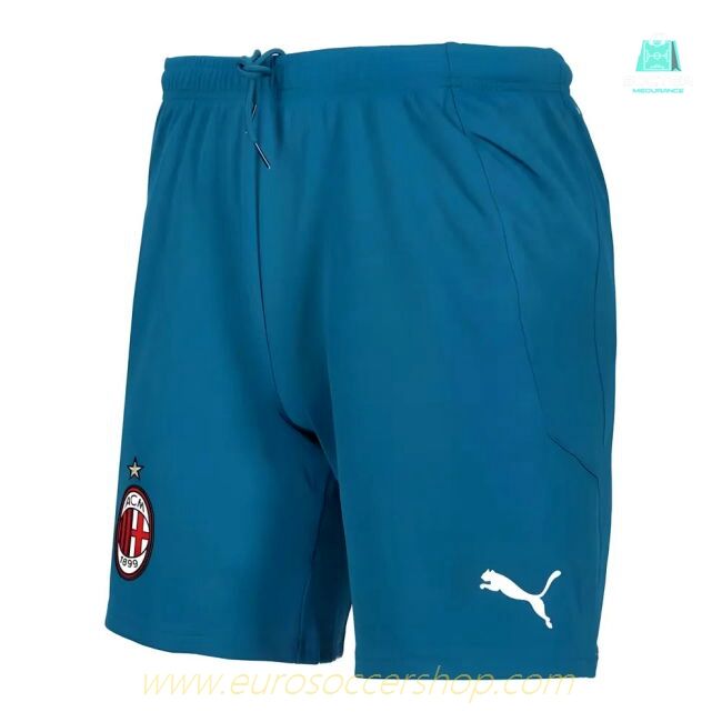 2020-2021 AC Milan Puma Third Shorts (Blue)