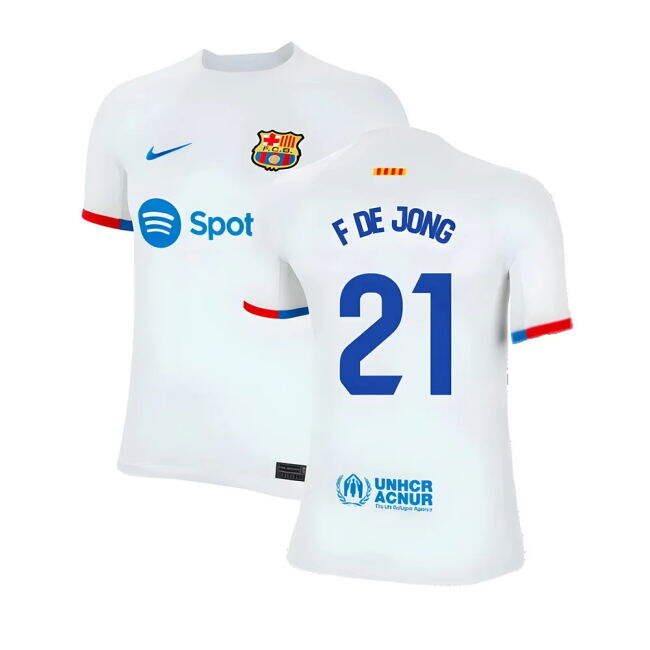Genuine Copy Barcelona Away Fan Jersey for Kids