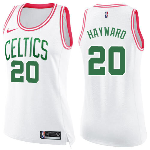 Celtics #20 Gordon Hayward Superior 2024 Icon NBA Jersey - White