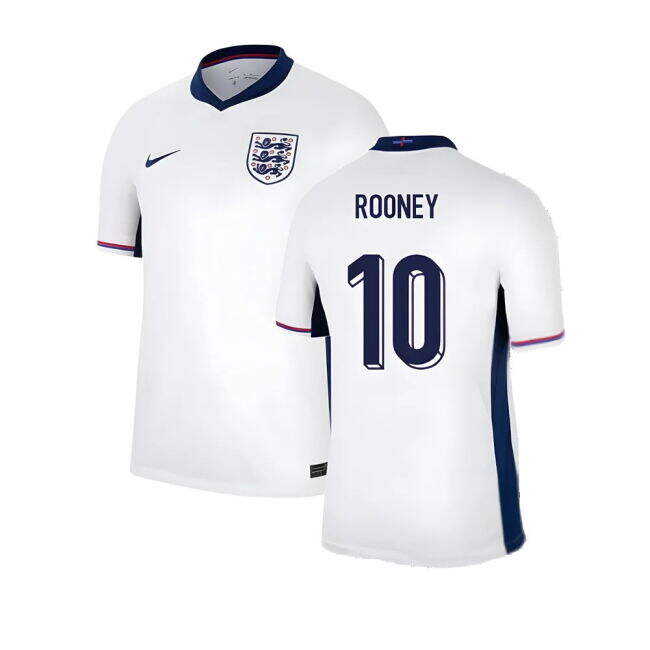 Affordable 2024-2025 England Home Shirt (Rooney 10) Mature