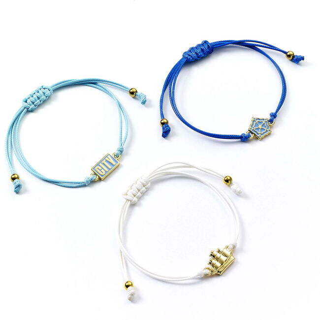 Women's Manchester City FC Friendship Bracelet Set