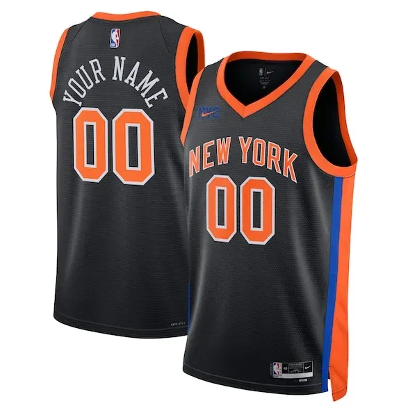 New York NYK Swingman Jersey - classic Basketball - Black casual