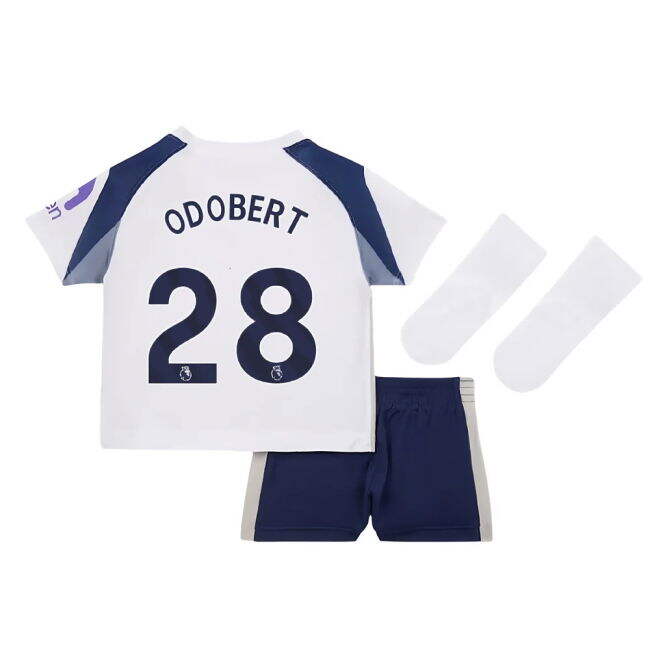 2025-2026 Tottenham Home Baby Kit (Odobert 28)