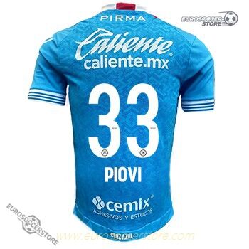 Cruz Azul PIOVI 33 Home Jersey for the 24-25 Season