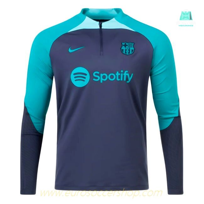 2023-2024 Barcelona Drill Top (Thunder)