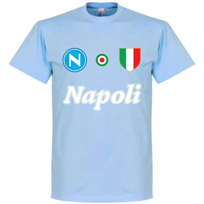 Napoli Retro Shirt Reinforced Seams Durable Stitching Quick Dry
