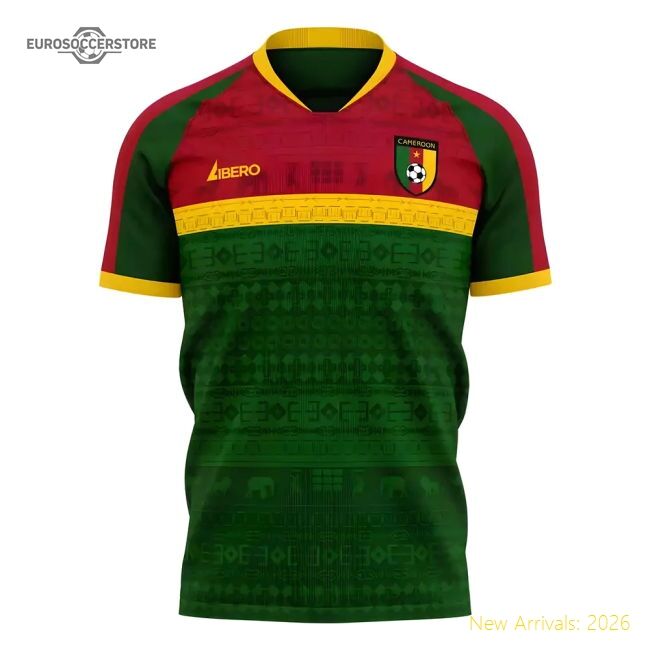 Durable Cameroon Concept 20252026 Home Kit S3436chest