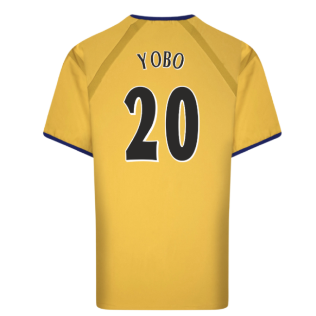 Match-Quality Everton 2003 Anniversary Retro Away Shirt (Yobo 20)