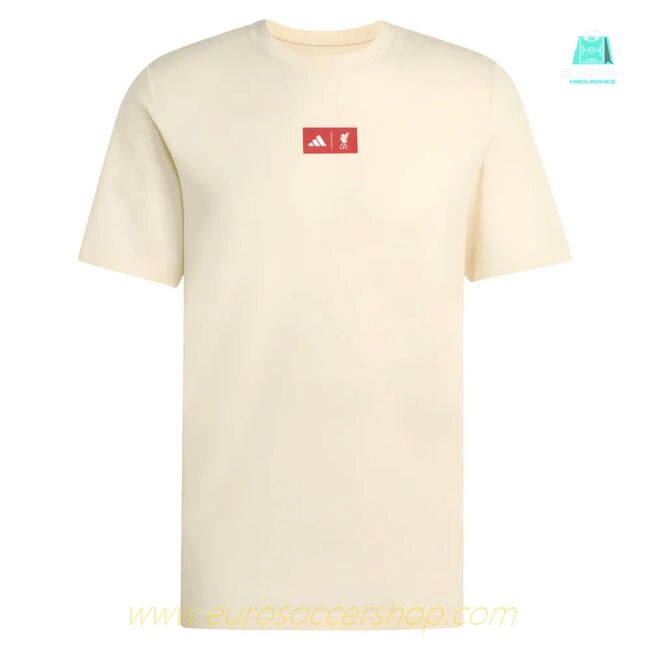 2025-2026 Liverpool Seasonal Graphic Tee (Ecru Tint)