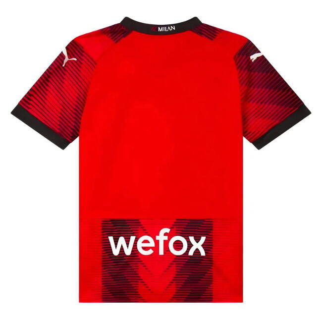 2023-2024 AC Milan Home Shirt (Kids) Antibacterial Antibacterial