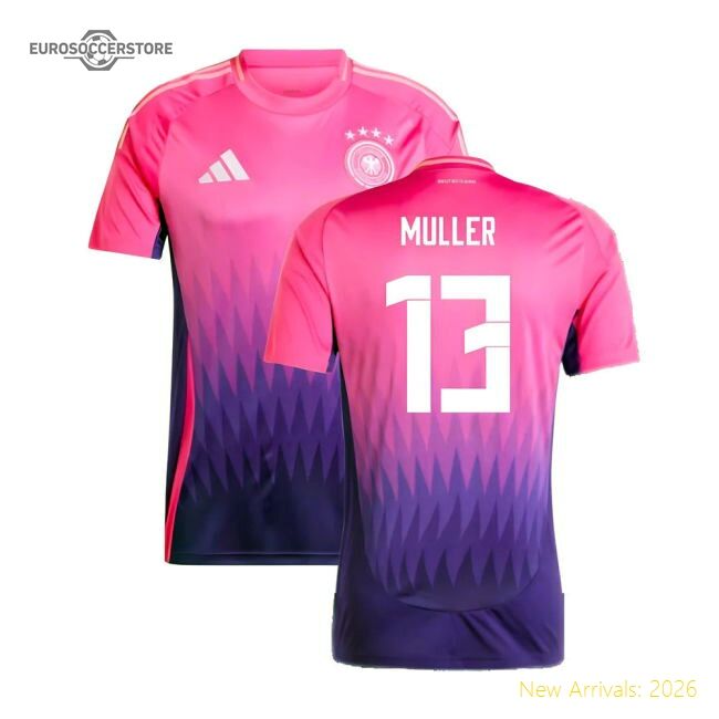 High-performance Germany 2024-2025 Away Shirt - Breathability