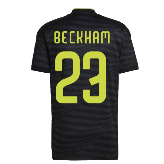 2022-2023 Real Madrid Third Modern Football Shirt (BECKHAM 23)