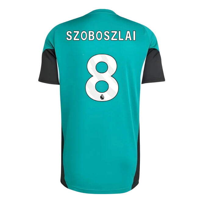 Adult 2025-2026 Liverpool EU Training Jersey (Green) (Szoboszlai 8)