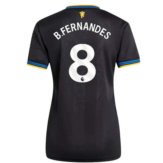 Pro-Grade Man Utd Fernandes 8 2025 2025-2026 Man Utd Authentic Thir...