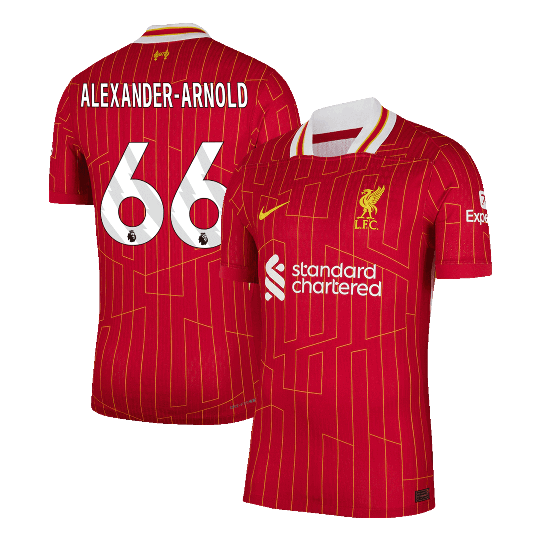 Player Version ALEXANDER-ARNOLD #66 Liverpool Home Soccer Jersey 2024/