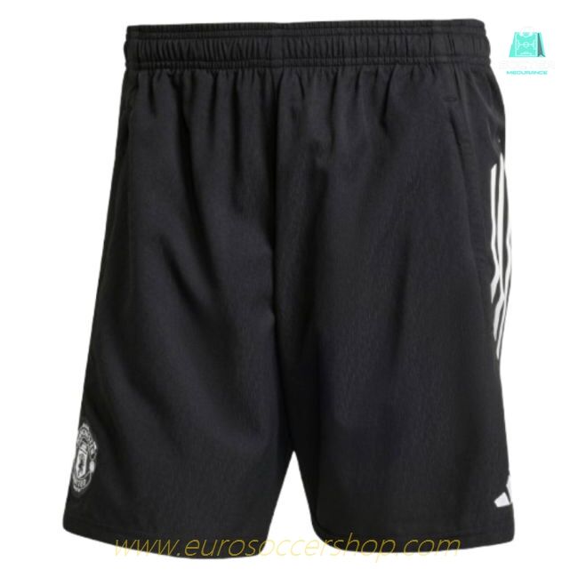 2025-2026 Man Utd Downtime Shorts (Black)