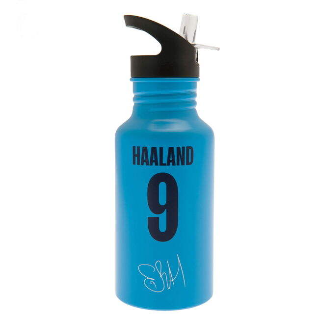 Manchester City FC Aluminium Drinks Bottle Haaland (Collector's Item)