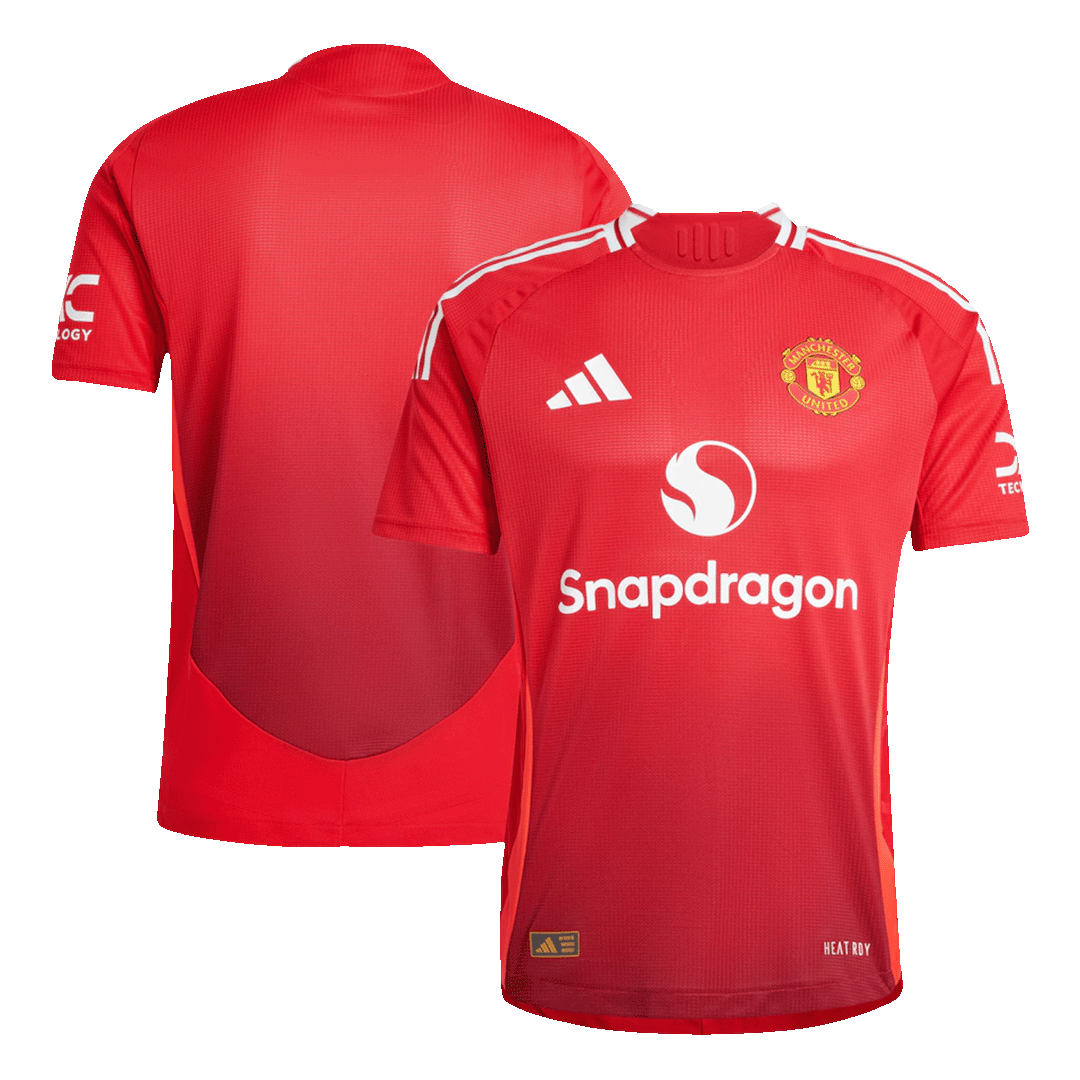 Manchester United Home Authentic Soccer Jersey
