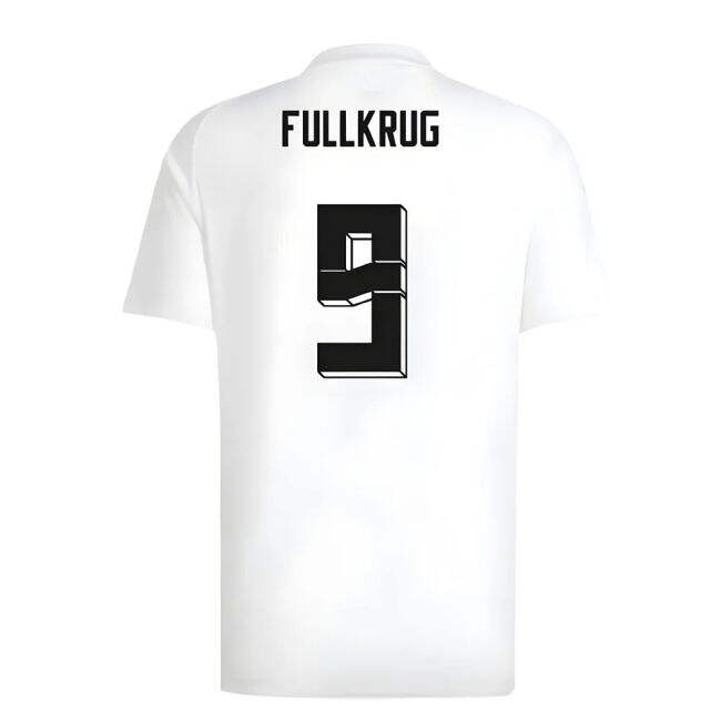 Fullkrug 9 Genuine 2024-2025 Germany European Football Home Strip