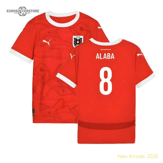 Durable Austria 2024-2025 Official Home Shirt Timeless Modern