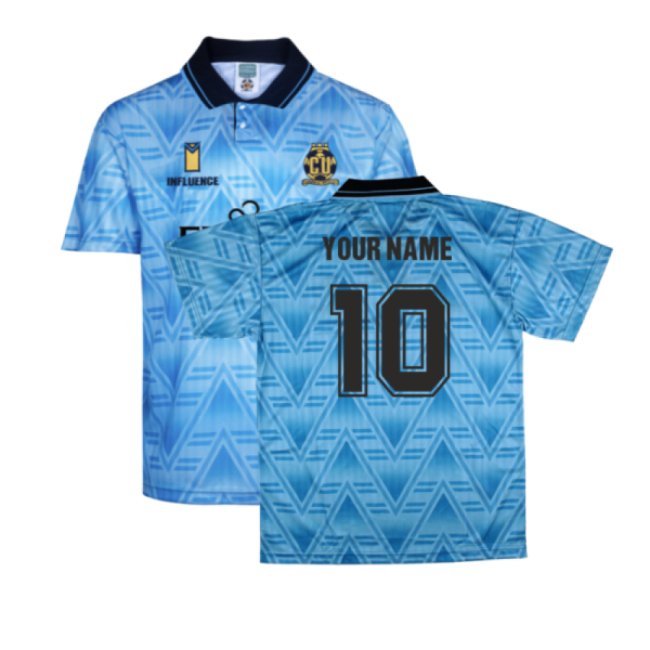 UV Protection Iconic 1991-1993 Away Premier League Jersey Your Na#848