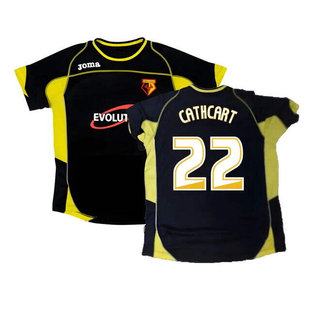 Best Value Watford 2009-10 Away Shirt ((Excellent) M) (Cathcart 22)
