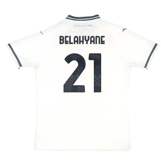 2025-2026 Lazio Away Shirt (Belahyane 21)