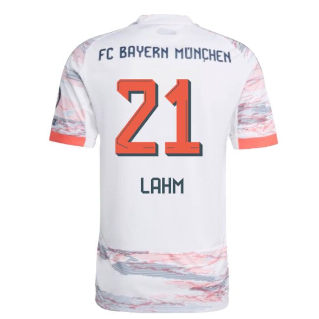 2025-2026 Bayern Munich Soccer Club Away Shirt (Lahm 21)