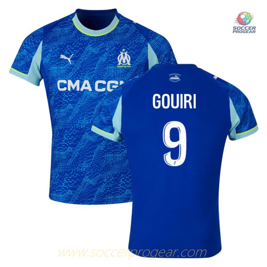 OM Player Version Third Team Soccer Jersey 2025/26 Collection Gouiri