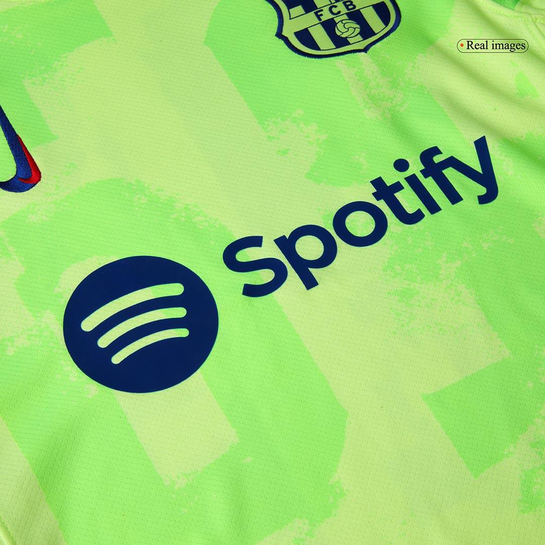 Barcelona Third Away Soccer Jersey Kit(Jersey+Shorts) 2024/25Authentic