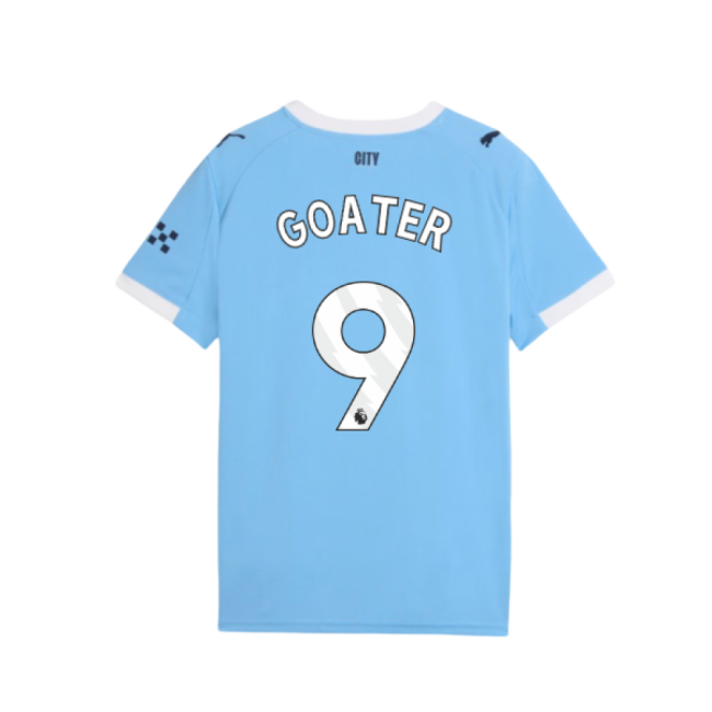 2025-20 Man City Home Jersey Goater #9 Edition M S Kids