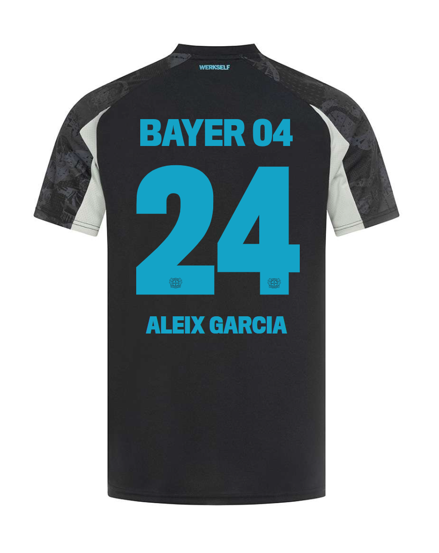 24-25 Bayer 04 Leverkusen Third Jersey for ALEIX GARCIA 24