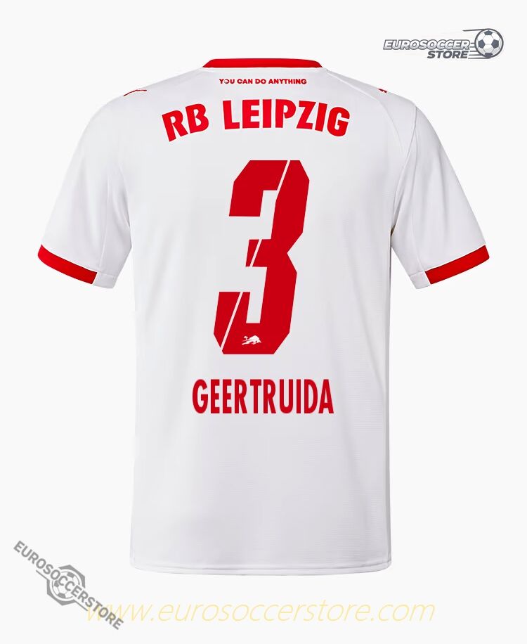RB Leipzig 25-26 Season Home Jersey - GEERTRUIDA 3