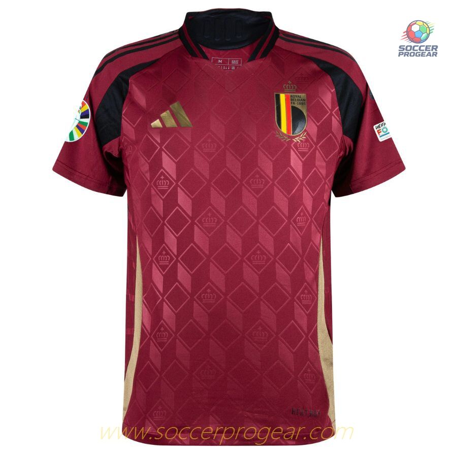 Belgium 2024/25 Collection Home Football Jersey