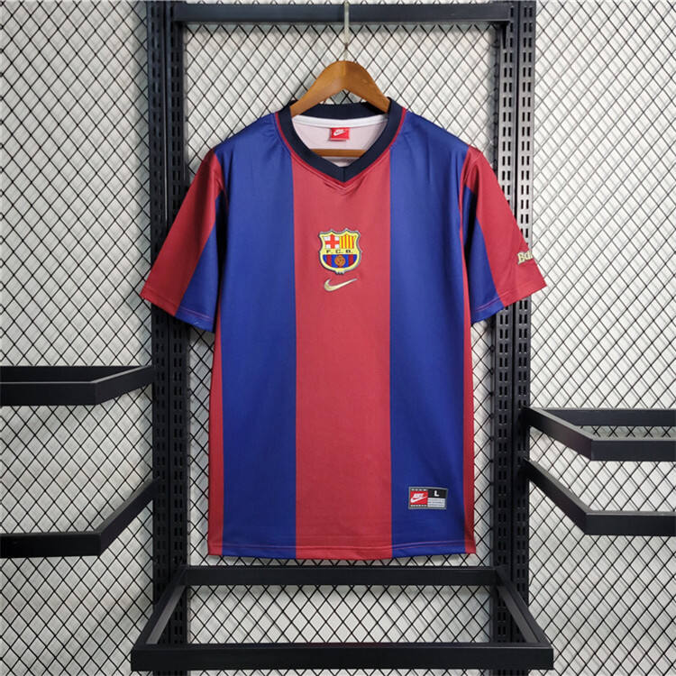 9899 Barcelona Retro Home Shirt - Official Replica 8736