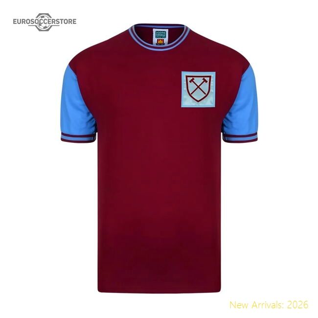 Premium Score Draw West Ham 1966 Home Football Shirt - Premium