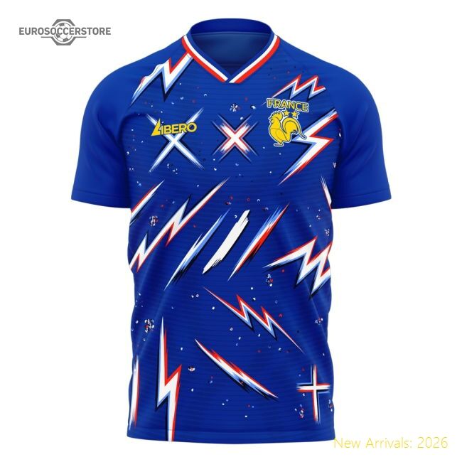 Professional France 2025-2026 Official Home Shirt Breathability