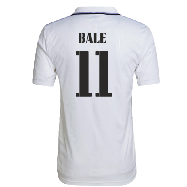 2022-2023 Real Madrid Home Shirt (BALE 11) - Supporter Essential - ...